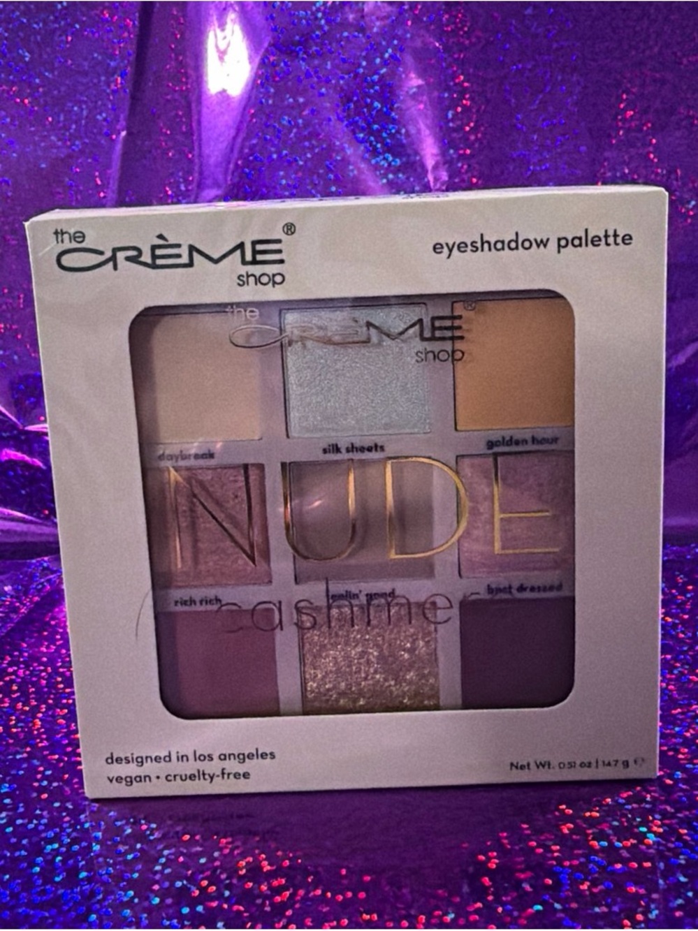 Bundle Nude Cashmere Eyeshadow Palette - Pink/Neutral Shades